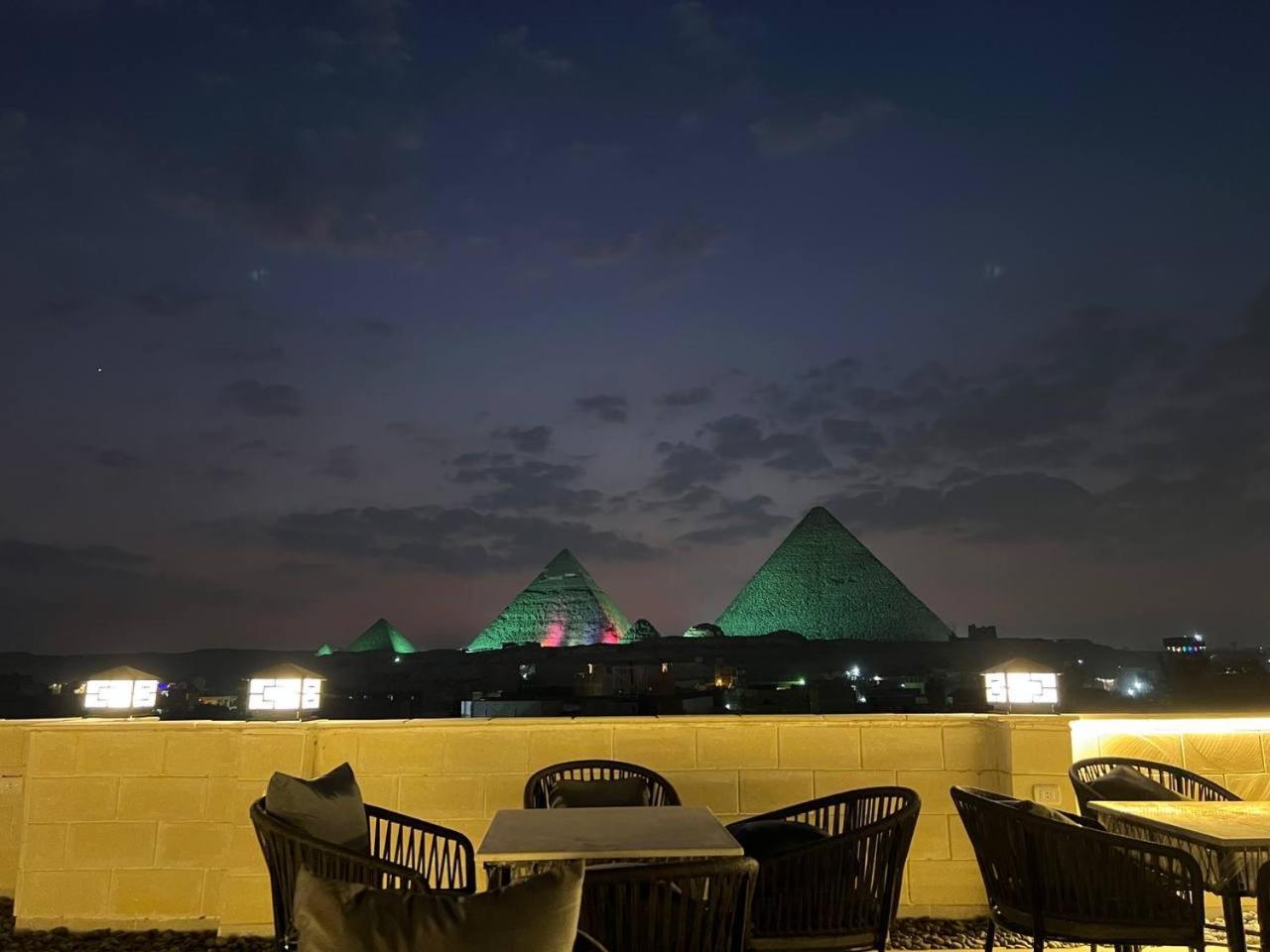 Maro Pyramids Hotel Kafret el-Gabal Eksteriør billede